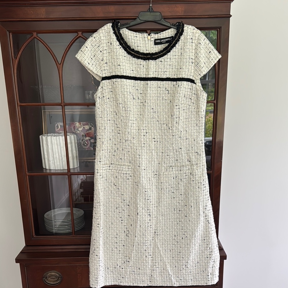 Karl Lagerfeld Tweed Dress